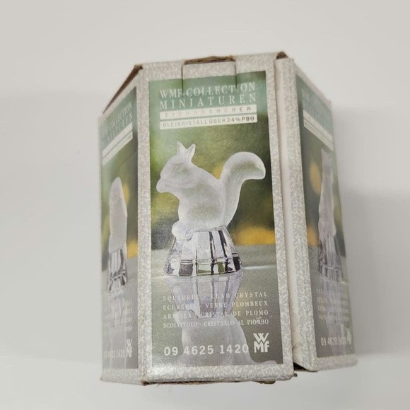 WMF Collection Germany Bear Lead Crystal Sculpture Mini 4" - Picture 5 of 8